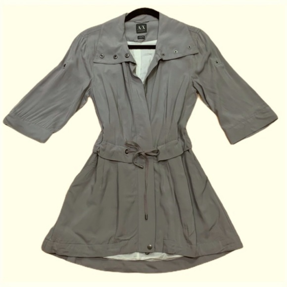 Armani Exchange Anorak Silky & chic anorak Perfect For Spring Size S - Picture 10 of 14